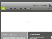 Tablet Screenshot of benzberg.com